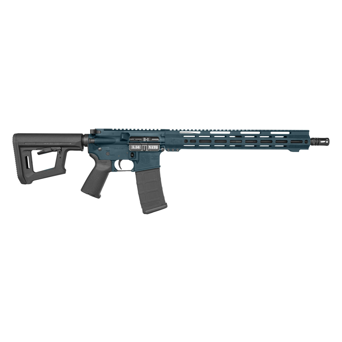 DIAMONDBACK DB15 5.56 16" RIFLE MLOK JESSE JAMES BLUE CERAKOTE (1) 30 RD PMAG