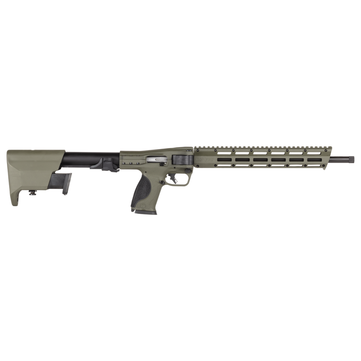 SMITH & WESSON M&P FPC 10MM ODG CARBINE 16.25" SIDE FOLD STOCK, 3-15RD MAGS