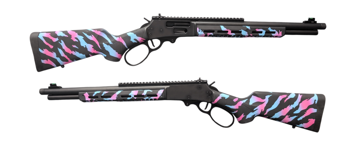 SMITH & WESSON 1854 STEALTH HUNTER MIAMI TIGER STRIPE 45LC LE...
