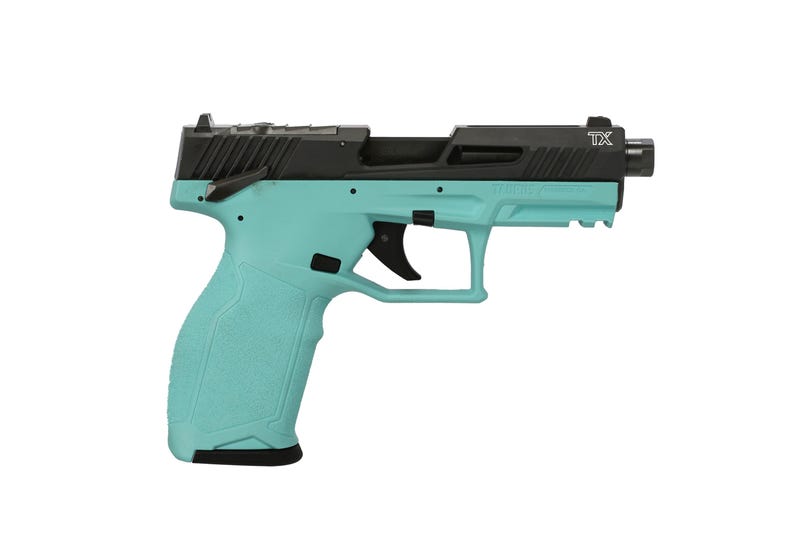 TAURUS G2 TX22 TORO 22LR PSTL CYAN/BLACK 4.1" 1-16RD, 1-22RD THREADED