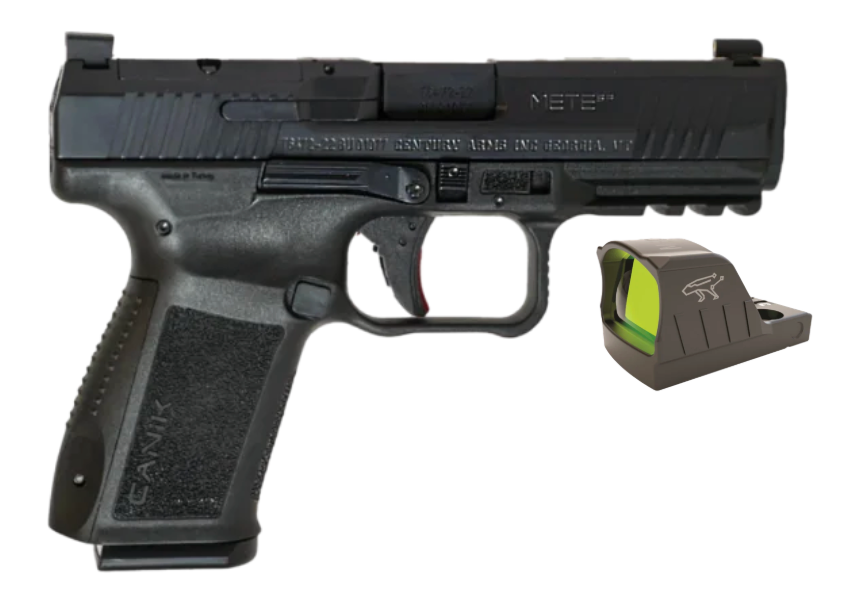 CANIK METE SF ONE SERIES 9MM BLK PSTL 4.19 BRL 1-15RD MAG W/ MECANIK MO1 OPTIC
