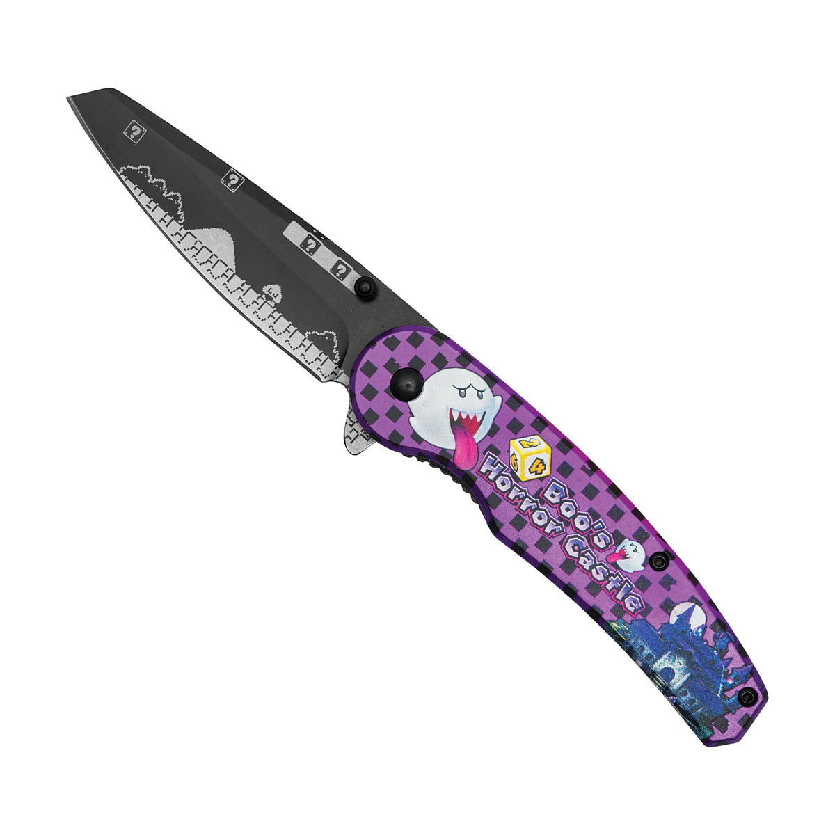 Boo's Horror Castle Gamer Assisted Knife - Mario Brothers