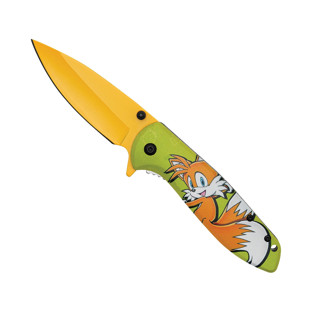 Twin-Tail Velocity Fan-Favorite Assisted Knife - Sonic the Hedgehog
