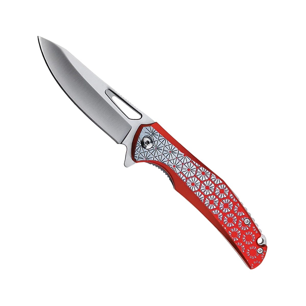 Enigma Thorn Spring-Assisted EDC Knife - Red Aluminum