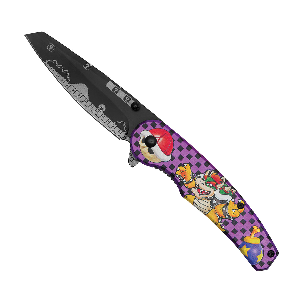 King of the Castle Villain Assisted Opening Knife - Mario Brothers