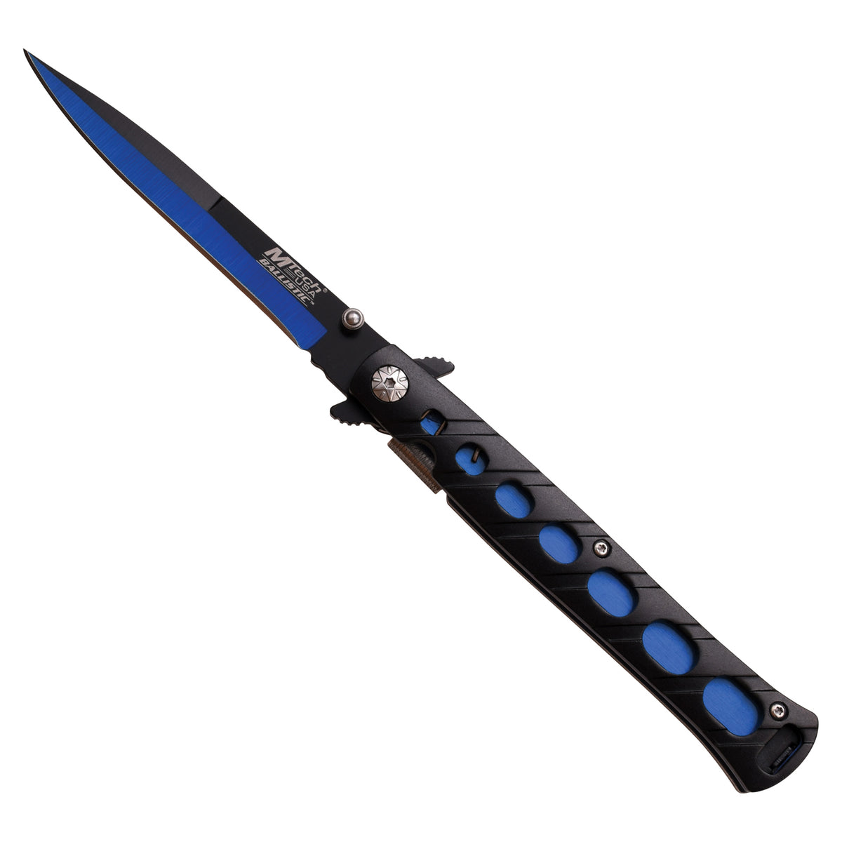 Urban Volt Quick-Deploy Spring Assisted Knife - Electric Blue