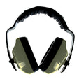 Range Sentinel Adjustable Shooting Ear Muffs - Olive Green