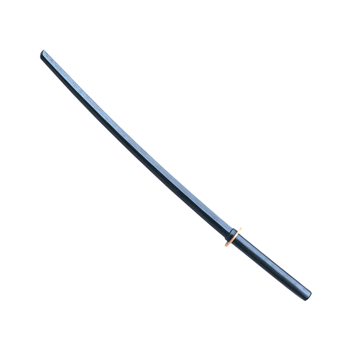 Dojo Shadow One-Piece Bokken - Black Wood
