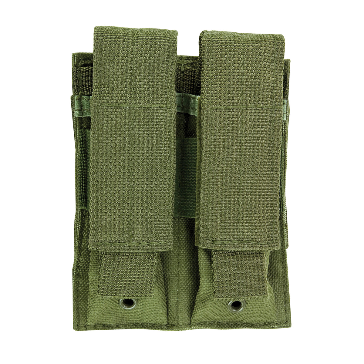 Forward-Access Rapid Reload Double Pistol Mag Pouch - Green