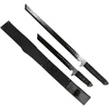 Shadow Glyph Twin-Balance Ninja Sword Set - Midnight Black
