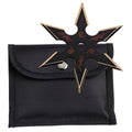 Shadow Sigil Balanced 6-Point Throwing Star - Black