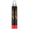 Golden Dragon Flow Ball-Bearing Training Nunchucks - Red Foam