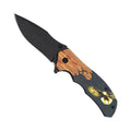 Eagle Crest Quick-Deploy Spring Assisted Knife - Wood Grain