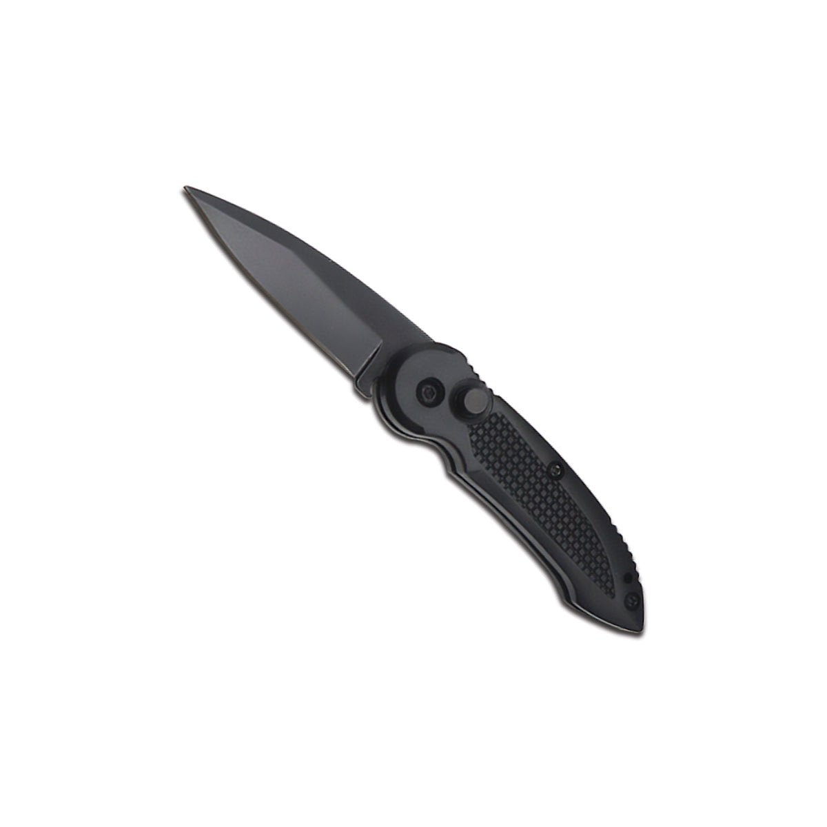 Stealth Clipless Quick-Deploy Automatic Knife - Black ABS
