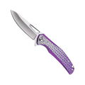 Enigma Thorn Quick-Deploy Spring Assisted Knife - Purple Aluminum