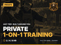 Private (1-on-1) Training - KILO 1 SIX ARMS training