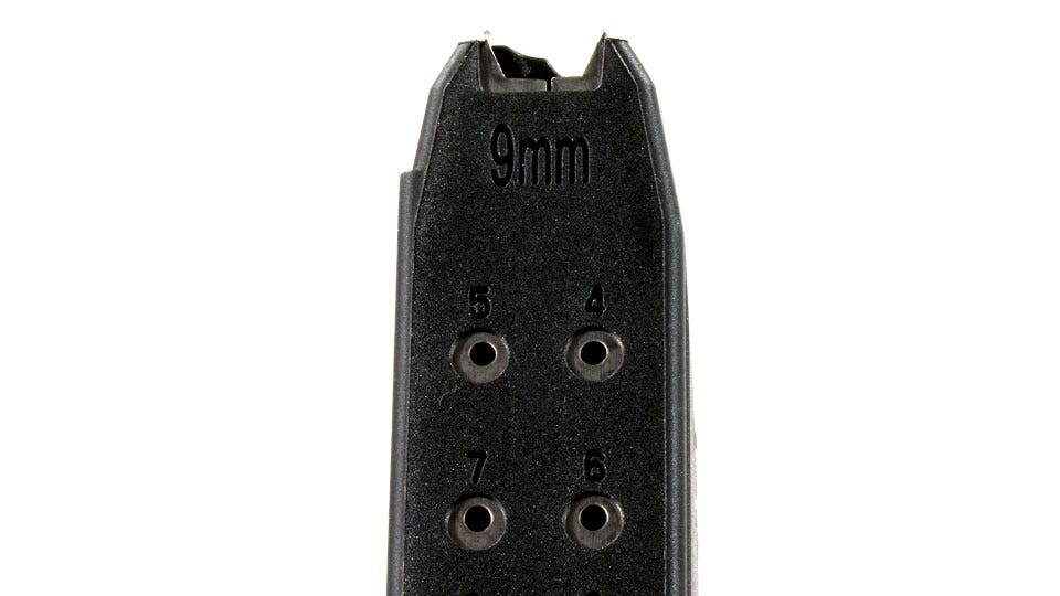 KCI 9mm 17-Round Polymer Magazine for Glock 17 Handguns