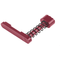 AR-15 / LR.308 Magazine Catch Assembly - Cerakote Cranberry Frost