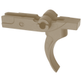 AR-15 Milspec Trigger - Cerakote Magpul FDE