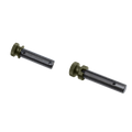 AR15 Extended Takedown / Pivot Pin Set - Cerakote Magpul ODG