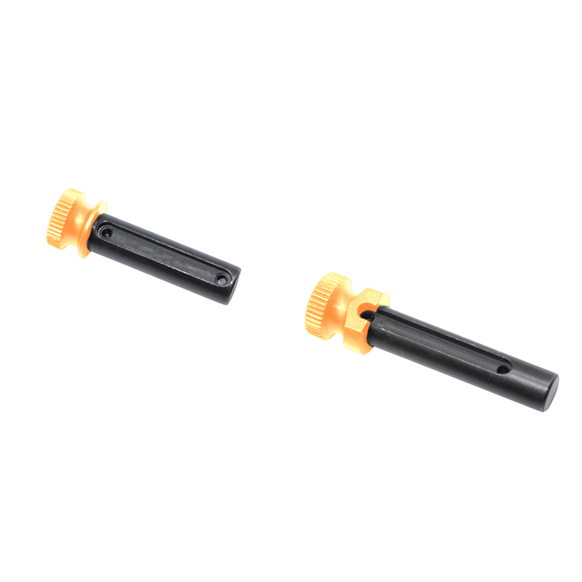 AR15 Extended Takedown / Pivot Pin Set - Cerakote Tequila Sunrise Orange