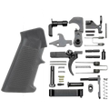 AR-15 Mil Spec Standard Lower Parts Kit w/ Standard Grip & Trigger Guard