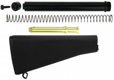 AR15 A2 Stock - Fixed Buttstock Kit - Non-Collapsible