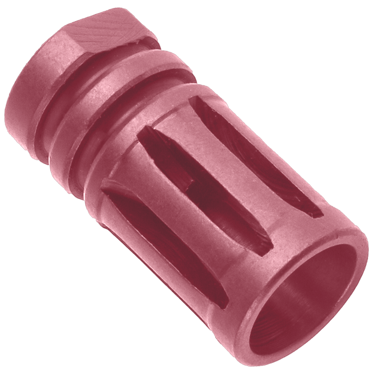 AR-10 / LR.308 A2 Style 5/8x24 Flash Hider Muzzle Brake - Cranberry Frost
