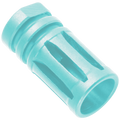 AR-15 .223/5.56 A2 Style 1/2X28 Flash Hider Muzzle Brake - Robins Egg Blue
