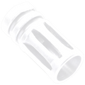 AR-15 .223/5.56 A2 Style 1/2X28 Flash Hider Muzzle Brake - Storm Trooper White