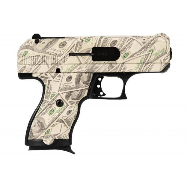 C-9 9mm pistol, $100 bill pattern 8-Shot 3.5''