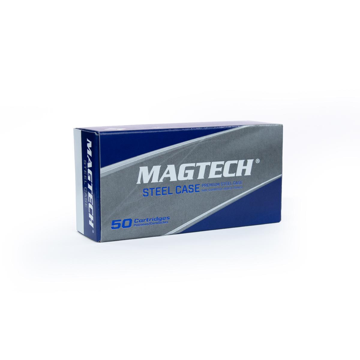 Magtech 9mm 115gr FMJ Steel Case (Zinc-plated) 50/RD