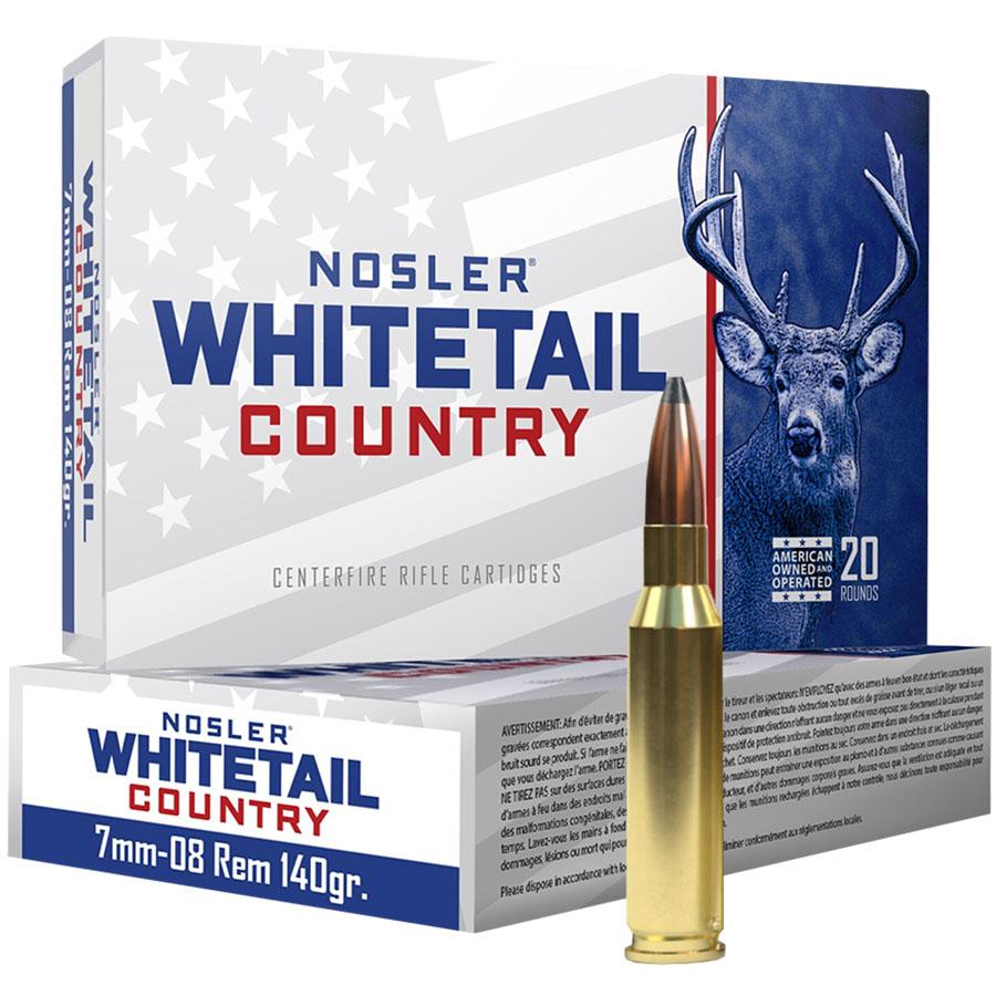 Nosler WCA-7mm-08 Rem 140g SB SP (20ct) Ammo