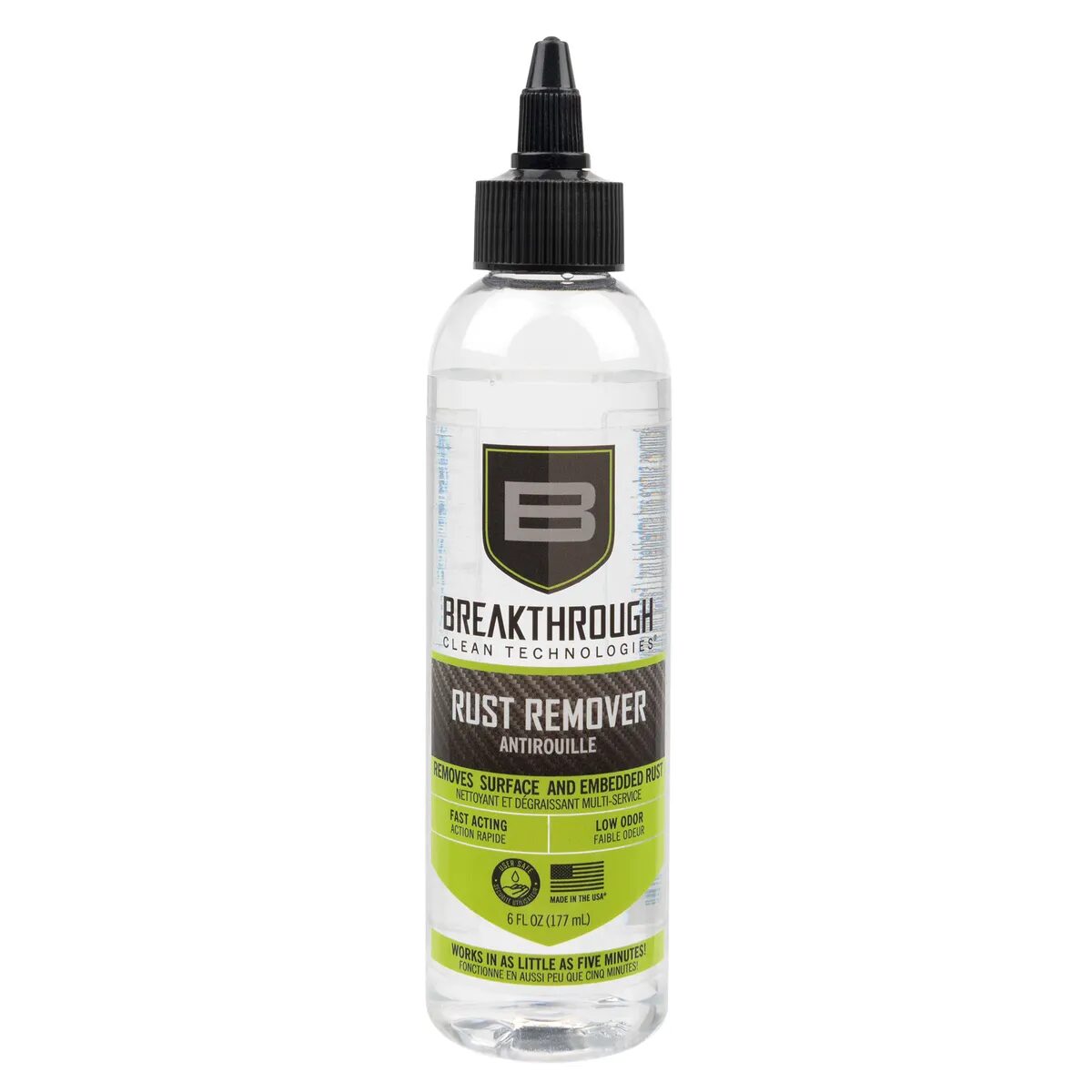 Breakthrough Clean Technologies Rust Remover - 6 oz Cone Cap Bottle