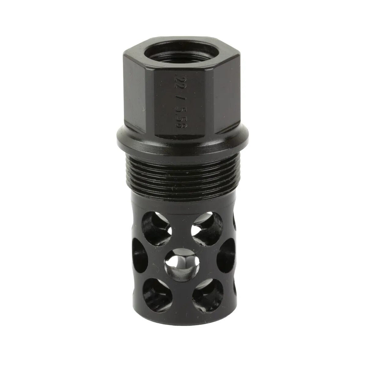 SilencerCo Compact Radial Brake - 1/2x28 - .223 Rem / 5.56 NATO - Thread Over Mount Compatible