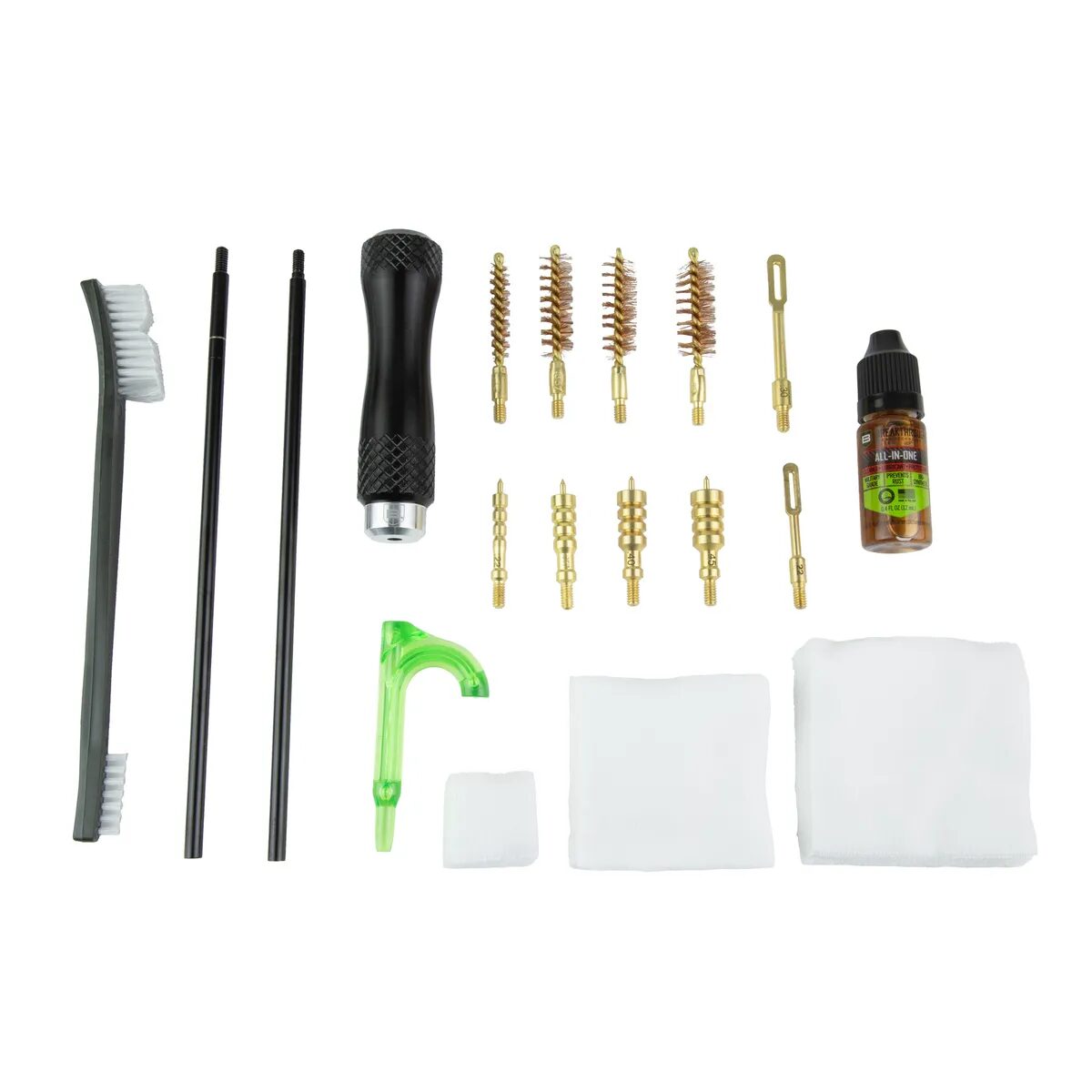 Breakthrough Clean Technologies Badge Series Universal Handgun Cleaning Kit - .22-.45 Cal / 9mm & 10mm - MOLLE Pouch