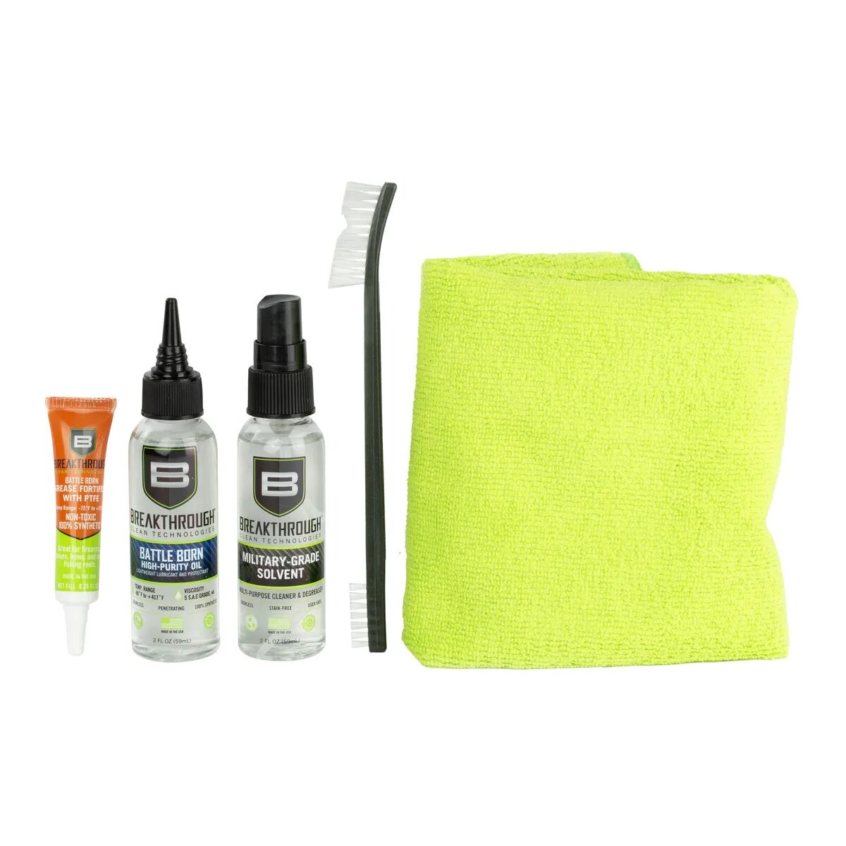 Breakthrough Clean Technologies Military-Grade Essentials Gun Cleaning Kit - 2 oz