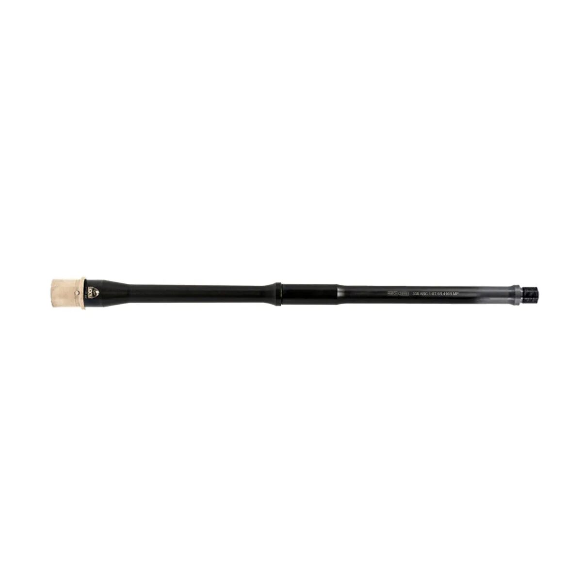 Faxon Firearms Match Series AR-15 Barrel - 16" - .338 ARC - Gunner Profile - Pistol-Length - 1:8 Twist