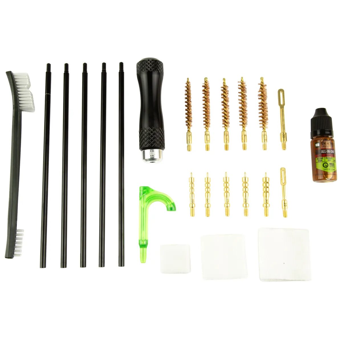 Breakthrough Clean Technologies Badge Series Universal Rifle Cleaning Kit - .22-.308 Cal / 5.56-7.62mm - MOLLE Case