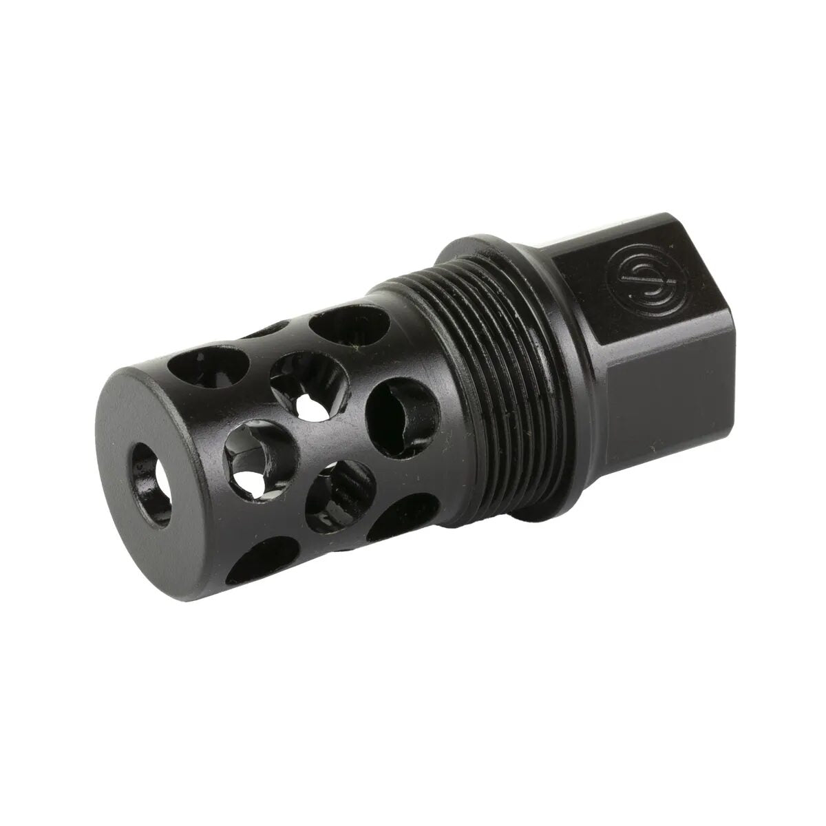 SilencerCo Compact Radial Brake - 1/2x28 - .223 Rem / 5.56 NATO - Thread Over Mount Compatible