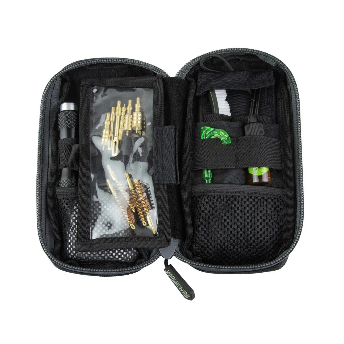 Breakthrough Clean Technologies Badge Series Universal Handgun Cleaning Kit - .22-.45 Cal / 9mm & 10mm - MOLLE Pouch