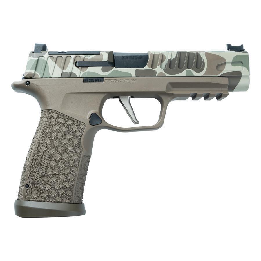 P365 FUSE, 9MM 4.3IN BLK FO FRONT W/BLK REAR LXG (1)17 (2)21 Duck Camo 2