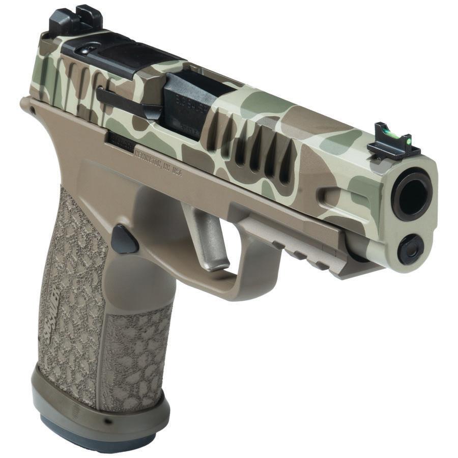 P365 FUSE, 9MM 4.3IN BLK FO FRONT W/BLK REAR LXG (1)17 (2)21 Duck Camo 2