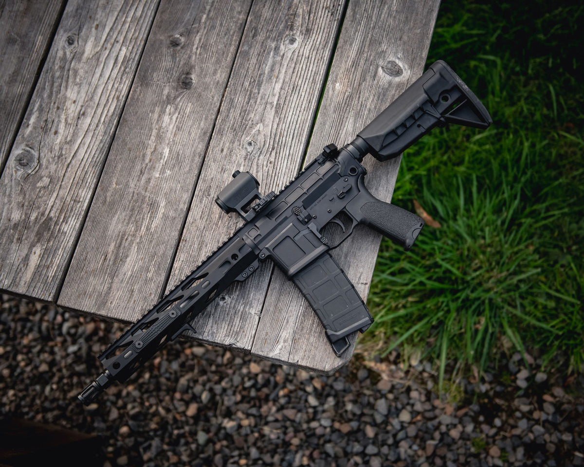 STNGR Minimalist Barrier Hand Stop - M-LOK - Aluminum