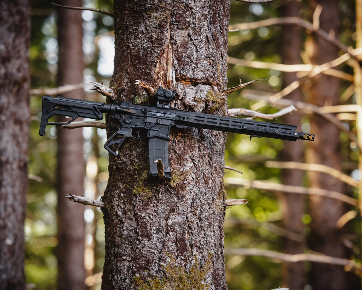 STNGR Minimalist Barrier Hand Stop - M-LOK - Aluminum