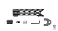 Open Box Return - STNGR HWK® Free Float AR-15 Handguard - M-LOK - 4 Lengths Available - Black, 10-inch