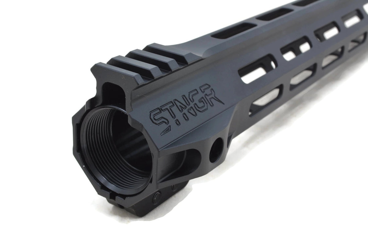 *BLEMISHED* STNGR VLCN® 10.5" M-LOK Free Float AR-15 Handguard - Non-Functional QD Sockets