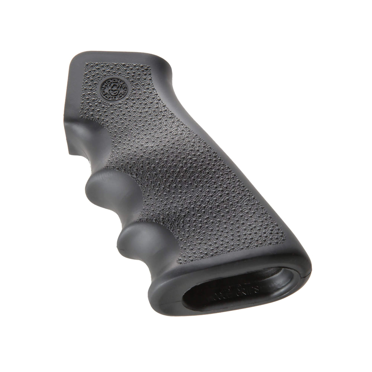 Hogue AR Grip: Overmolded Pistol Grip with Finger Grooves