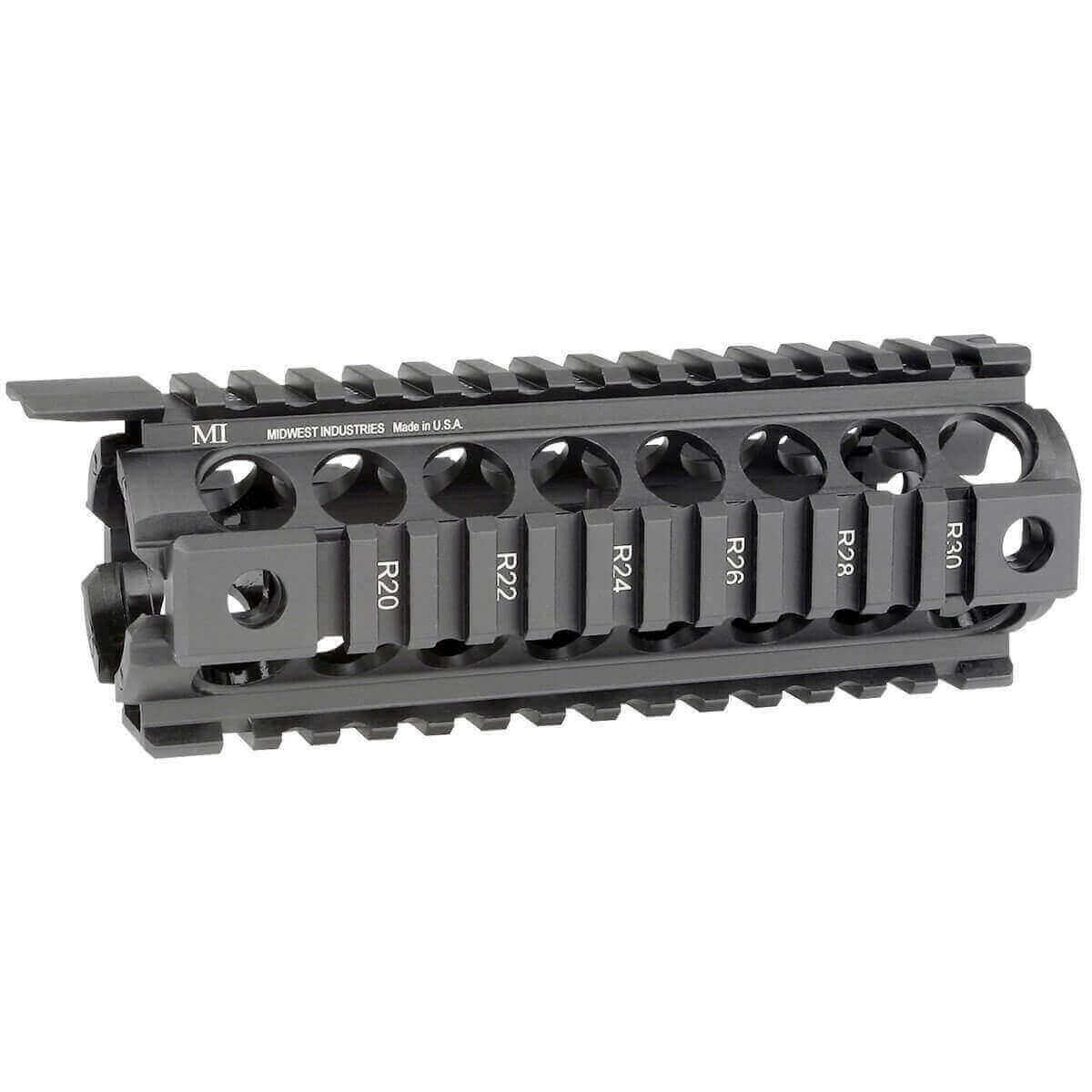 MI AR-15 Gen2 Two Piece Drop-In Quad Rail AR-15 Handguard - Picatinny - 2 Lengths Available