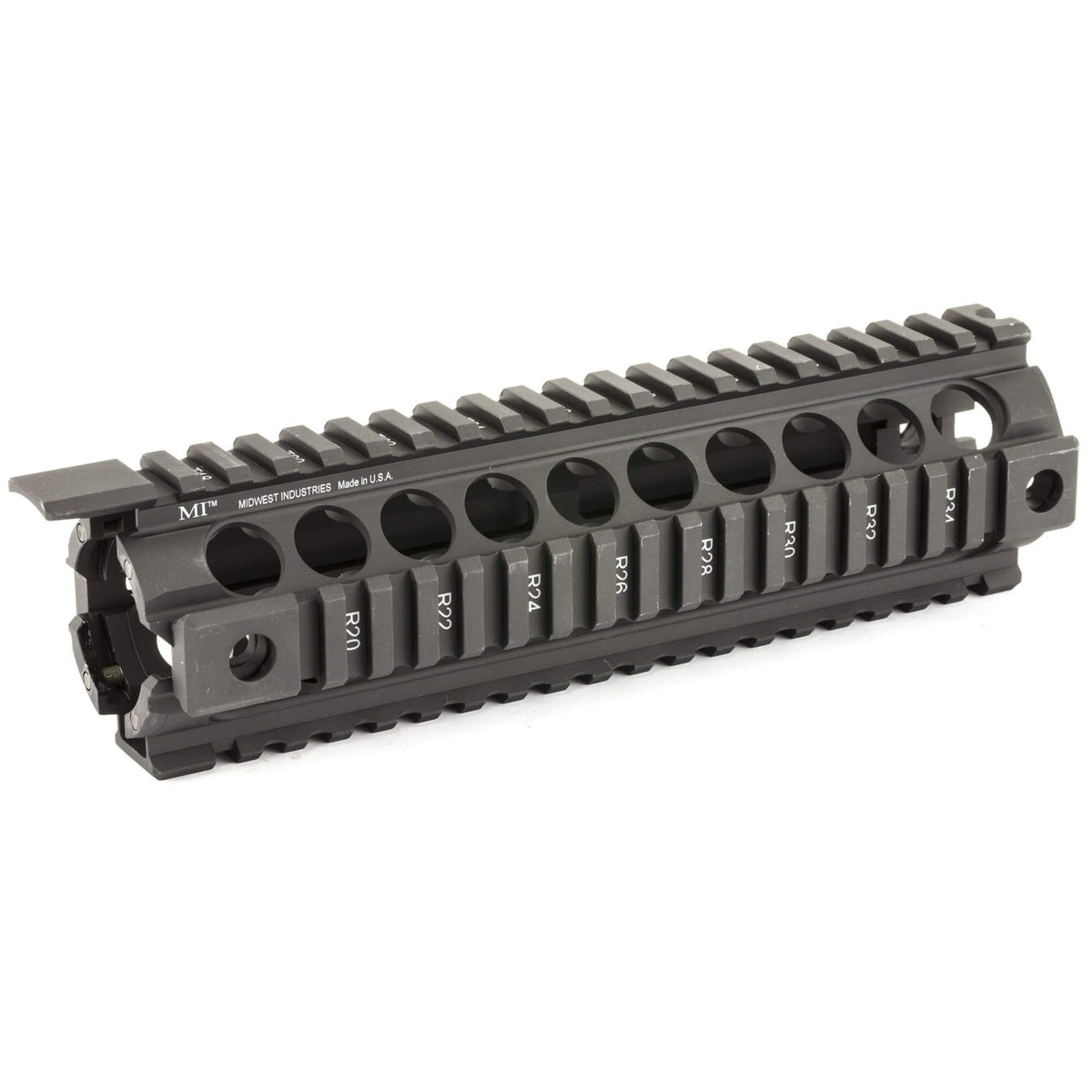 MI AR-15 Gen2 Two Piece Drop-In Quad Rail AR-15 Handguard - Picatinny - 2 Lengths Available